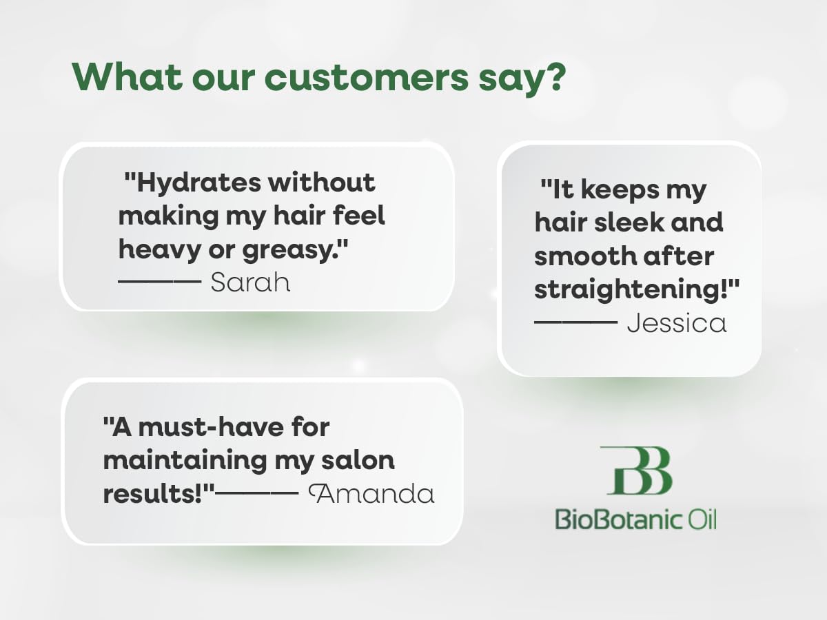 Bio Botanic Oil Magic Conditioner for Straightened Hair – Plant Keratin & Argan Oil, SLS-Free, 3-Minute Hydration