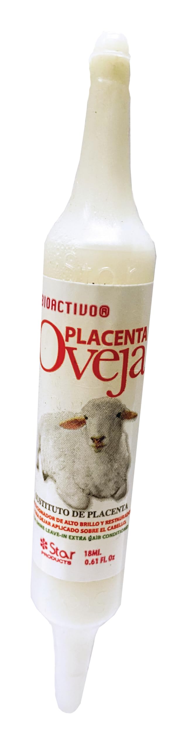 Bio Complex Star Sheep Placenta Hair Treatment – 12 Ampoules, Intensive Shine & Repair (Leave-In)