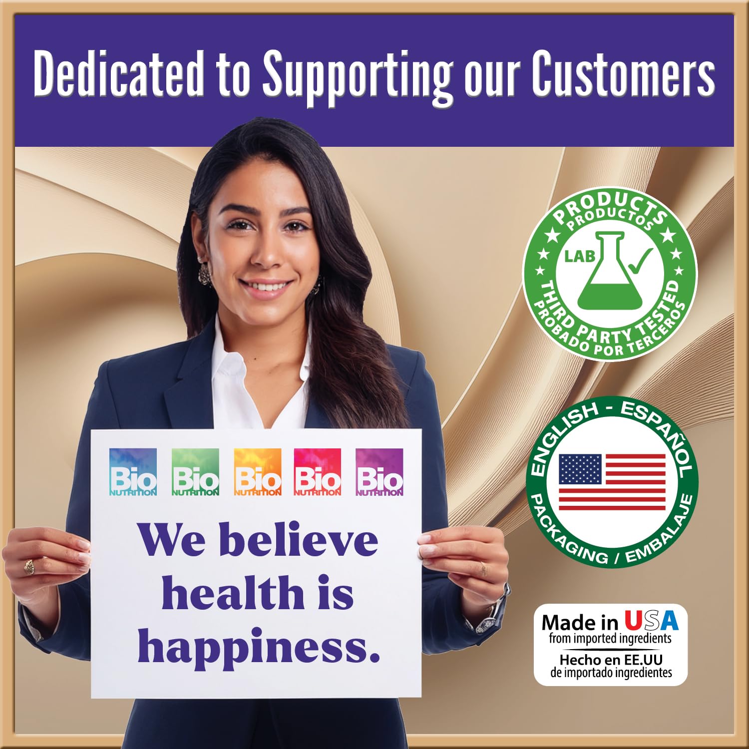 Bio Nutrition Healthy Hair Biotin Vegi-Caps, 60 Count – Vegetarian Hair & Nail Support