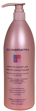 Bio PureOils Keratin Moisture Repair Conditioner – Color-Safe, Sulfate-Free Hydration for Dry, Damaged Hair