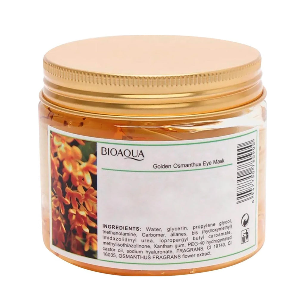 BIOAQUA Under Eye Patches – Hydrating Collagen Gel Mask with Osmanthus Lemon, 80 Pcs