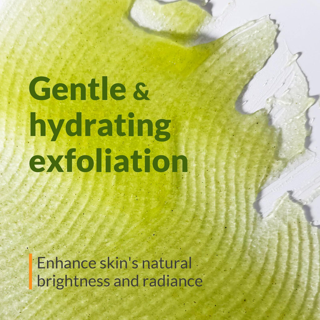 BIOCHEM Fruit Gel Face Scrub | Gentle Daily Exfoliator for All Skin Types | 7.1 fl oz / 200 g