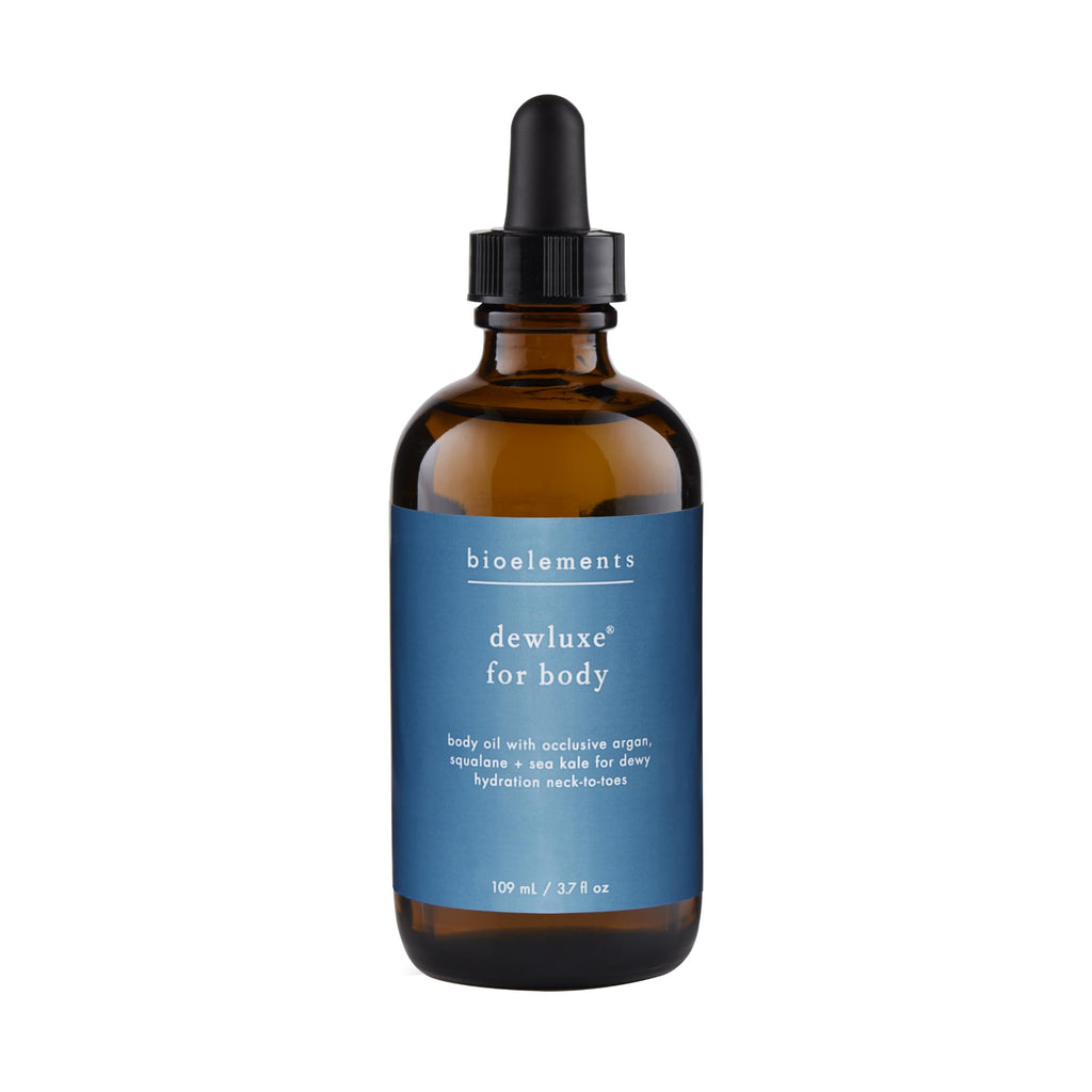 Bioelements Dewluxe Body Oil – Dewy Hydration with Argan, Squalane & Sea Kale (3.7 oz)
