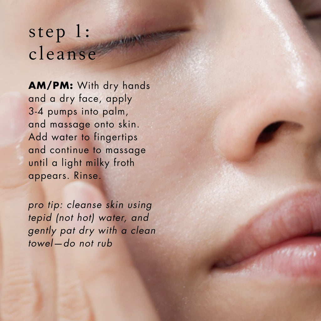 Bioelements 3-Step Mini Starter Set for Sensitive Skin | Cleansing Oil, Reset Mist Toner & Barrier Fix Moisturizer | Vegan & Gluten-Free