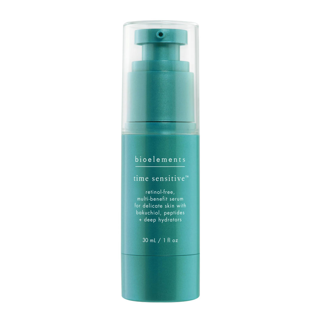 Bioelements Time Sensitive Serum – Retinol-Free, 1 oz for Sensitive Skin | Vegan, Gluten Free