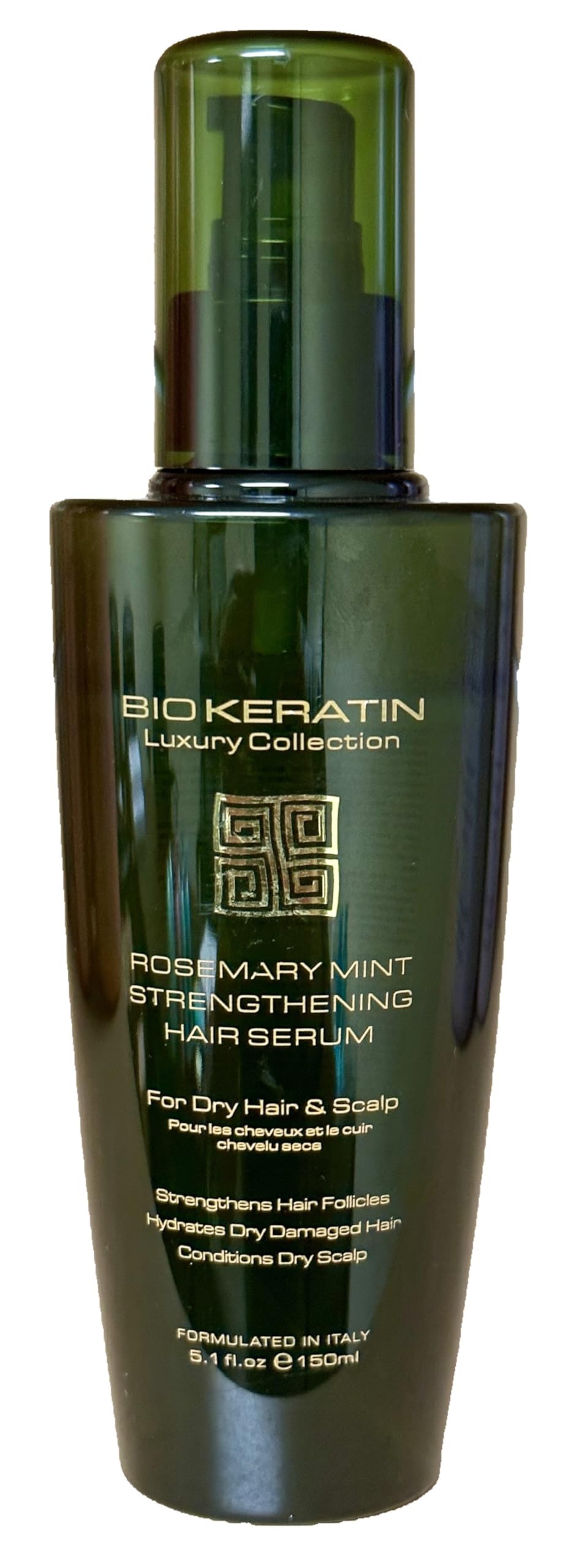 Biokeratin Rosemary Mint Strengthening Serum – 5.1 Fl Oz (150 ml)