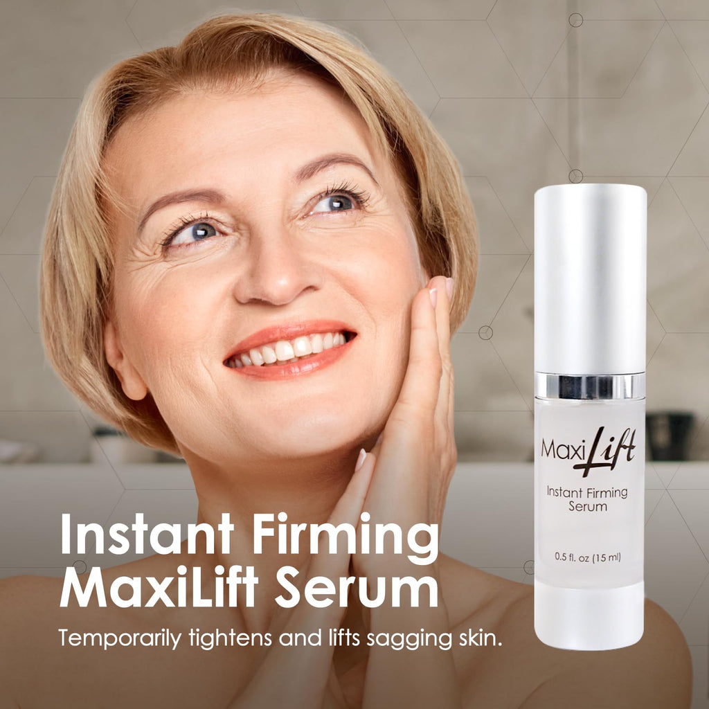 BioLogic Solutions MaxiLift Serum – Instant Face Lift & Skin Tightening Serum (Set of 2)