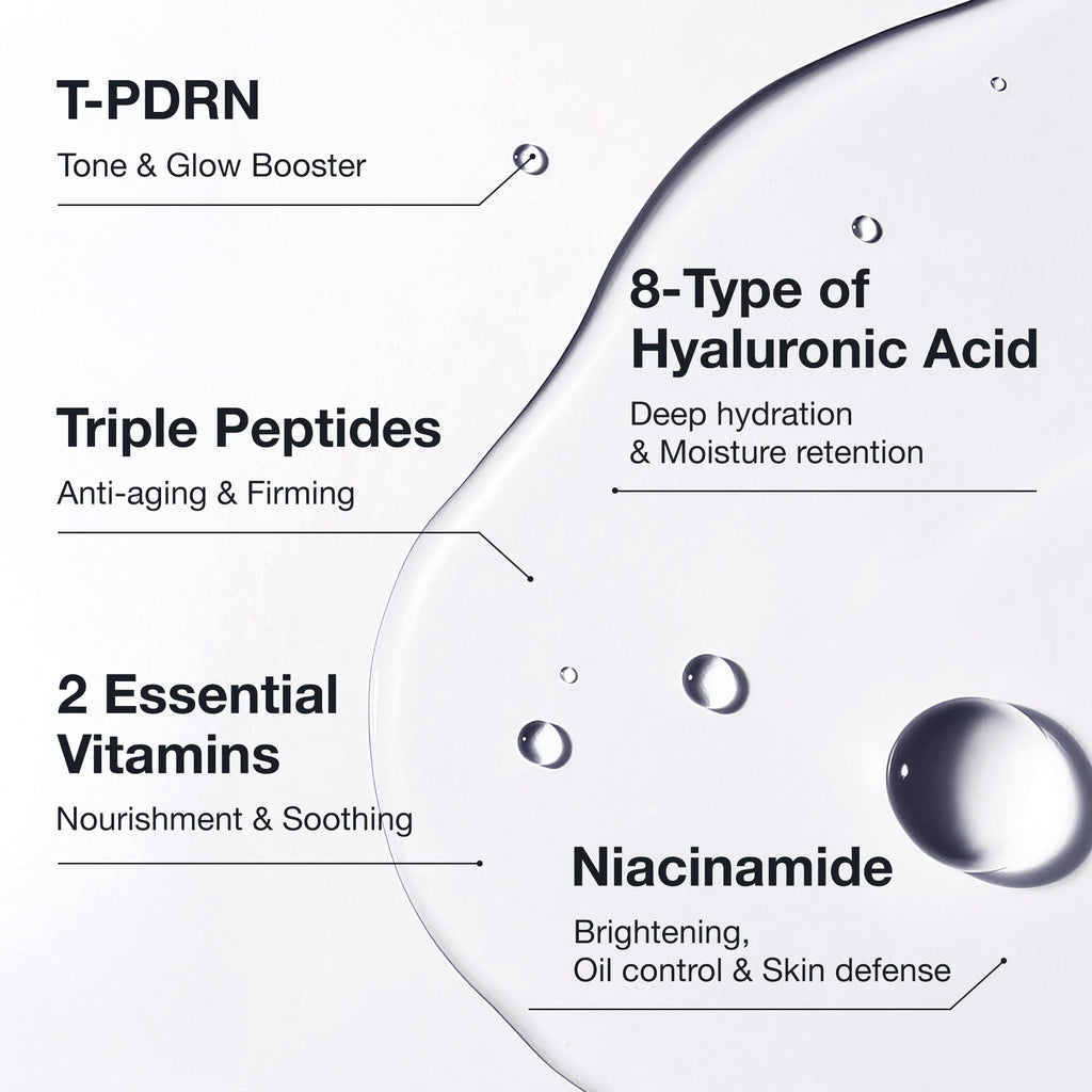 BIOOA PDRN Teedle Shot 300 Spicule Microneedling Serum | Minimize Pores & Fine Lines