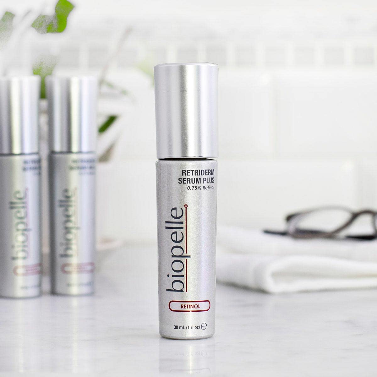 Biopelle Retriderm Retinol Serum Plus - 1 Fl Oz for Firmer, Smoother Skin