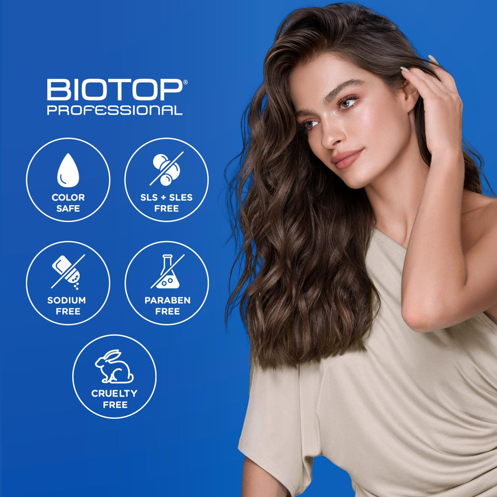 Biotop Professional 04 Hair Loss Shampoo – Biotin, Red Clover & Citric Acid (8.45 oz)