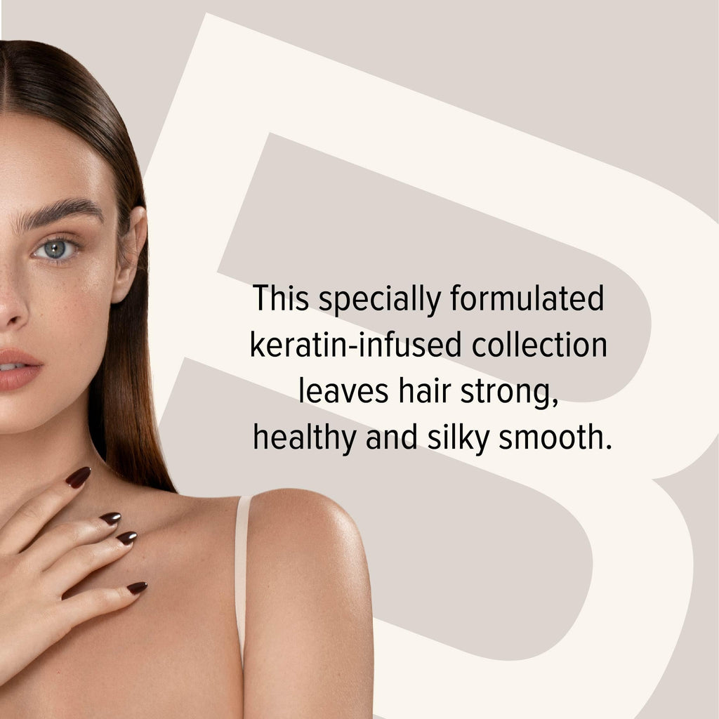Biotop Professional 700 Keratin + Kale Shampoo – Damaged Hair Repair, Frizz Control, 8.45 oz