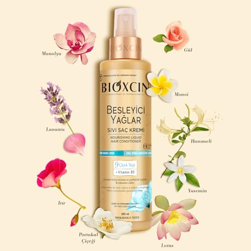 BIOXCIN Nourishing Oils Liquid Conditioner – Sulfate-Free Hydration for Dry & Damaged Hair (200 ml)