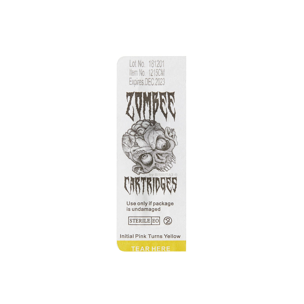 BISIBITA2 ZOMBEE Disposable Tattoo Needle Silicon Cartridge 20Pcs (1211RL) | Precision & Quality