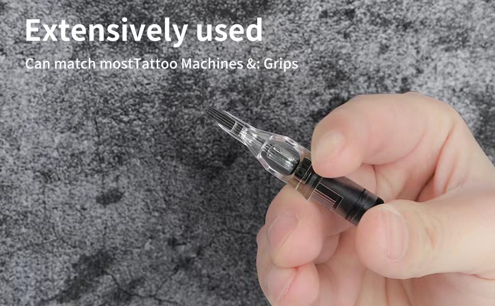 BISIBITA2 ZOMBEE Disposable Tattoo Needle Silicon Cartridge 20Pcs (1211RL) | Precision & Quality
