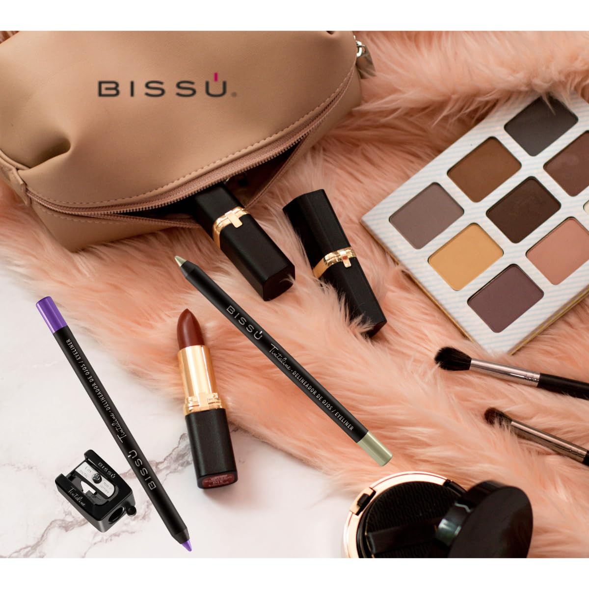 Bissú Tintaline Eyeliner – 25 Vivid Colors, High Coverage, Long-Lasting & Smudge-Proof (Green)