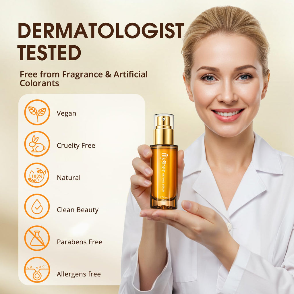 BIYSBER Retinol Collagen Serum – Anti-Aging, Hydration & Firming (Day & Night)