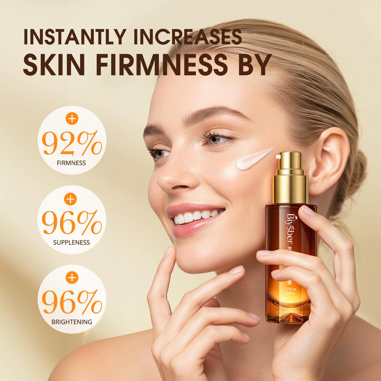 BIYSBER Retinol Collagen Serum for Face – Anti-Aging, Hydration & Firming (1.7 fl oz)
