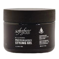 Sofn'free Protein Styling Gel Black Strong Hold & Shine for Defined & Healthy Styles 180 ml/6.09 oz