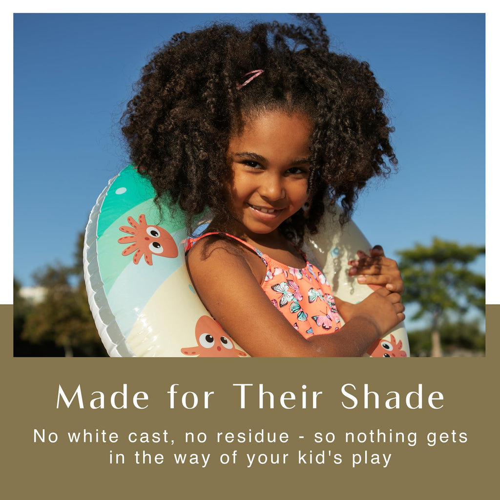 Black Girl Sunscreen Kids SPF 50 Lotion – Clear Face & Body (6 oz)