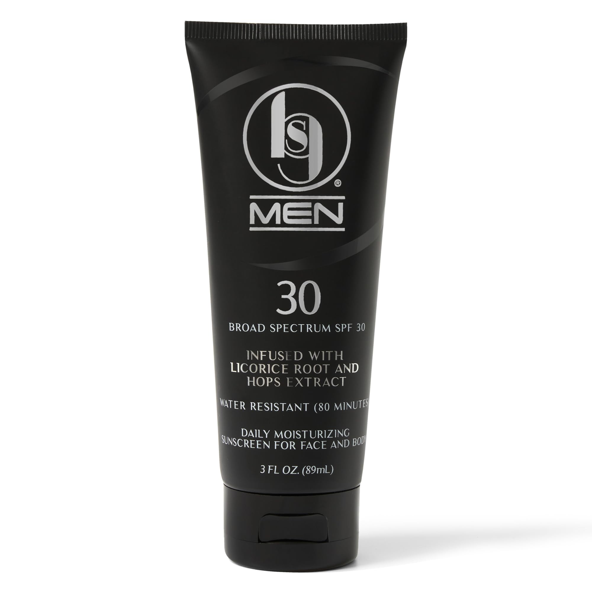 Black Girl Sunscreen Men's SPF 30 – Clear, Moisturizing Sunscreen Lotion for Face & Body (3 oz)