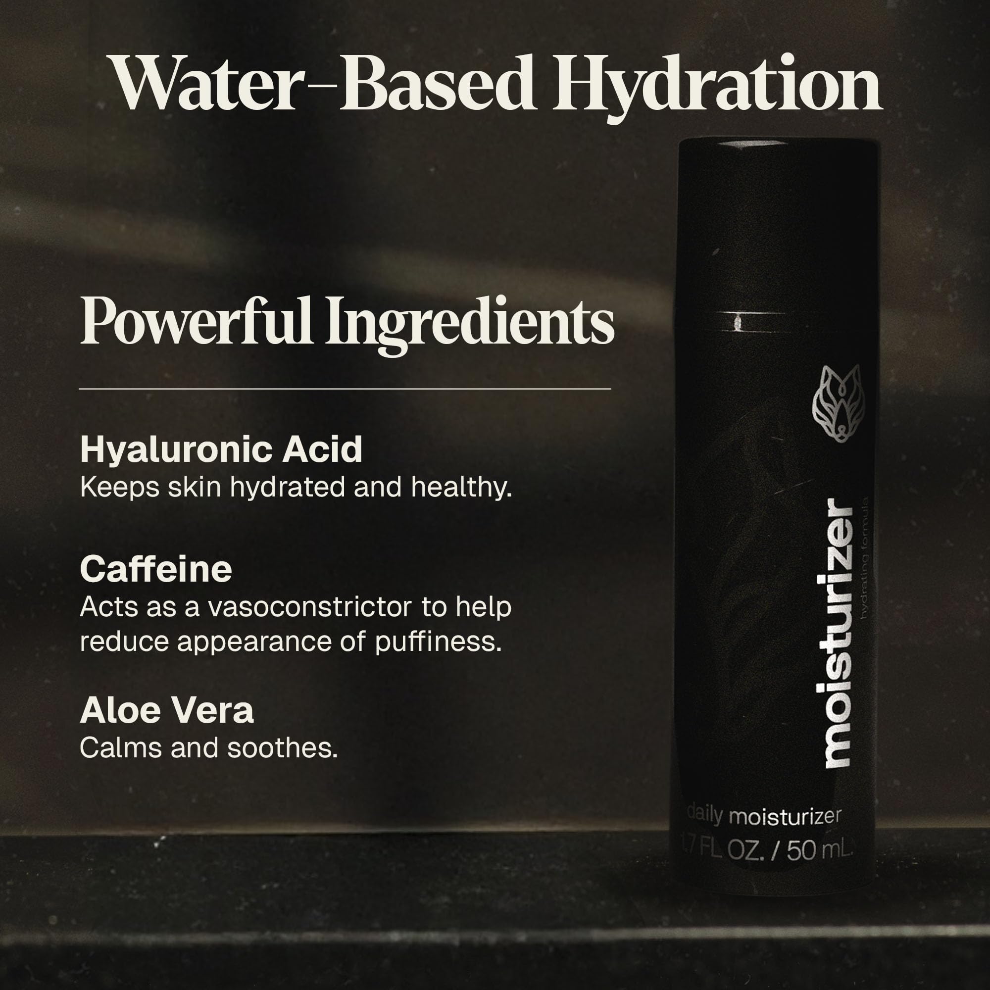 Black Wolf Charcoal Face Wash & Oil-Free Moisturizer Gel Bundle for Oily Skin — Deep Clean + Lightweight Hydration