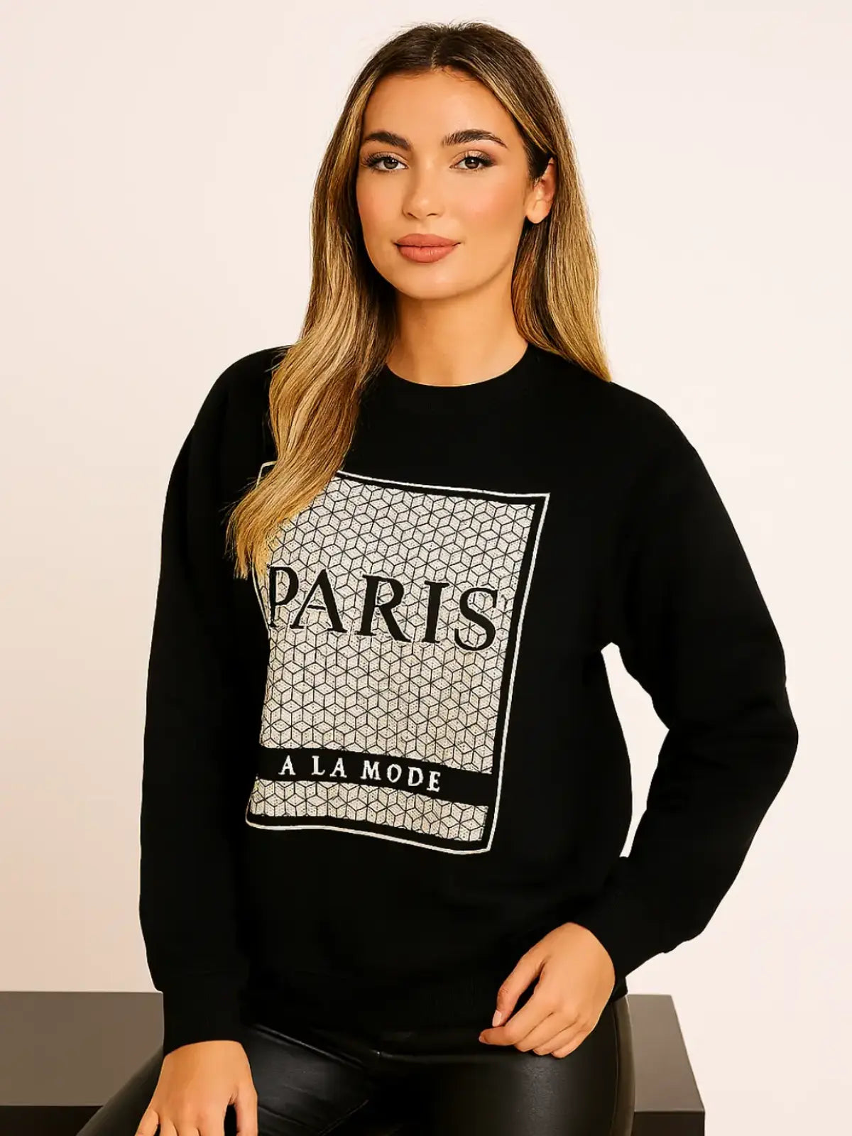 Ladies Paris A LA Mode Sweatshirt