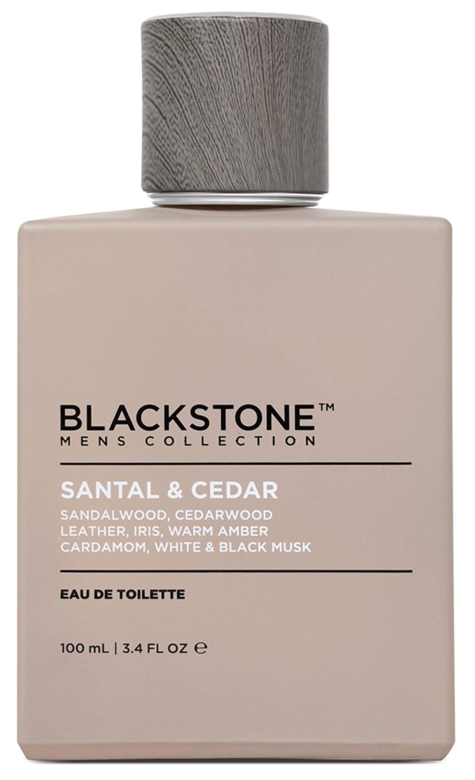 Blackstone Santal & Cedar Eau de Toilette for Men | Warm Woody Fragrance, 100 ml