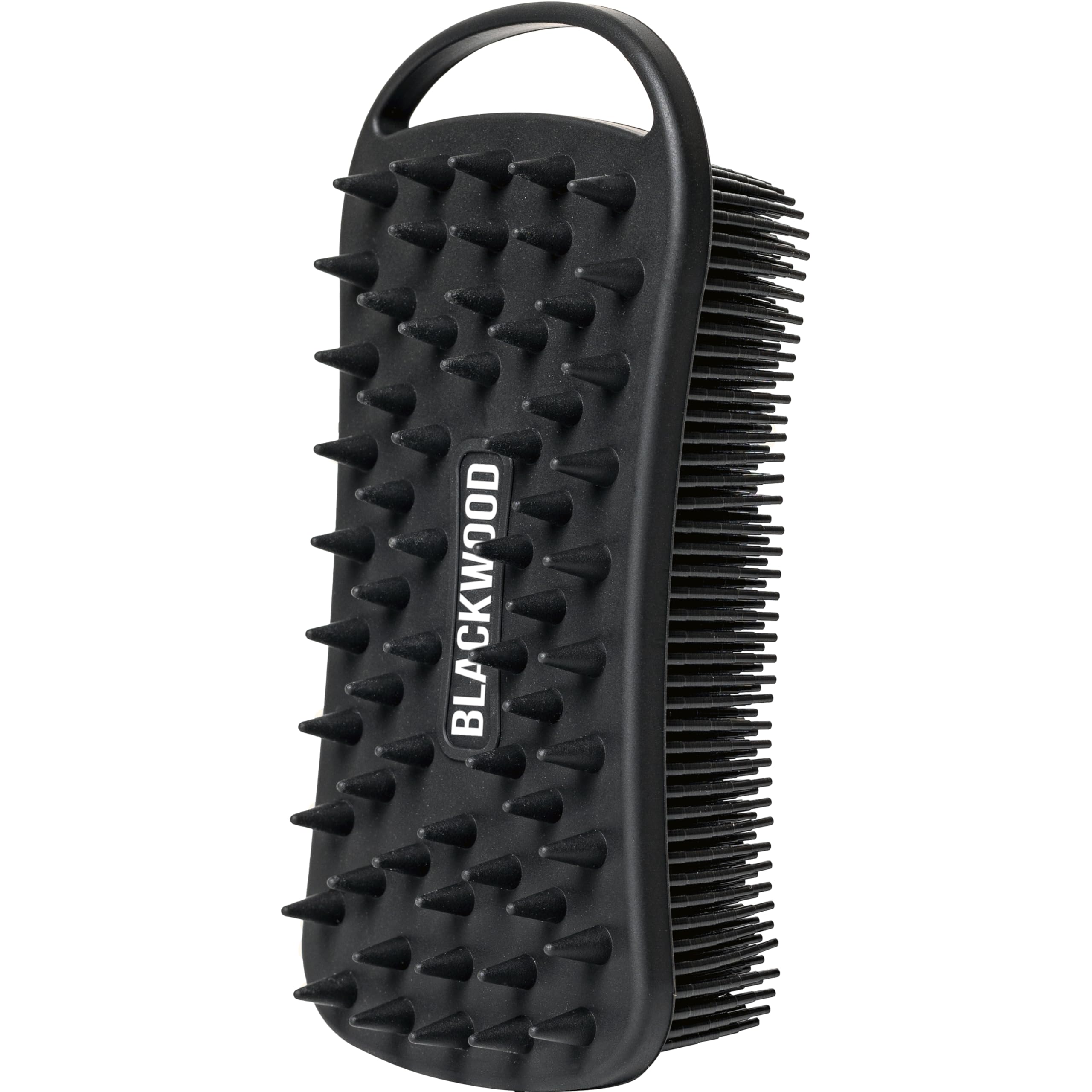 Blackwood For Men Double Duty Beard & Body Scrubber - Dual-Sided Silicone Shower Brush