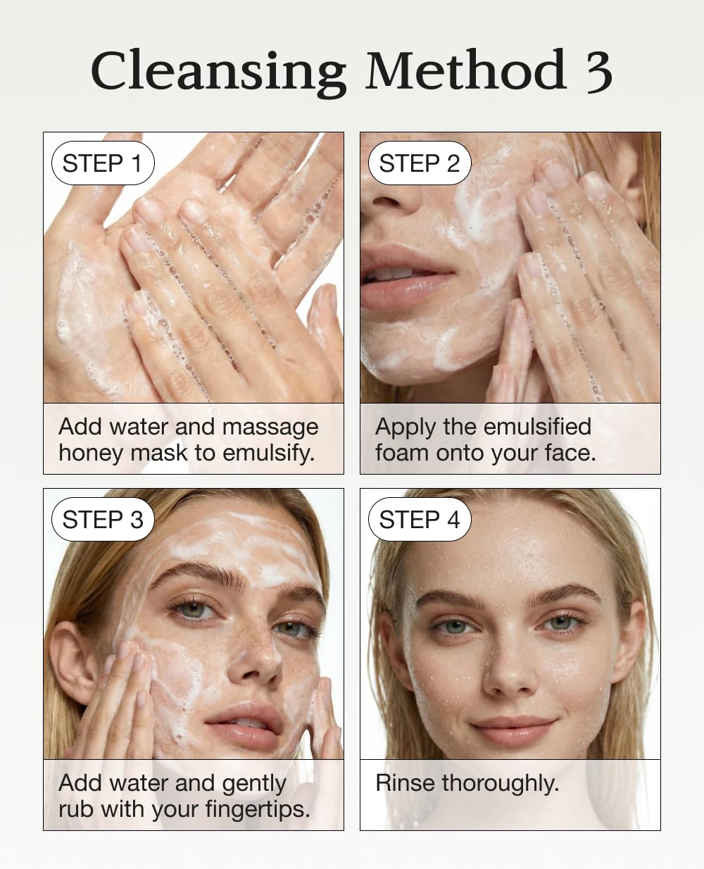 BLANC DUBU Nuborn Cell Deep Clean Spa Honey Mask | 2-in-1 Korean Cleanser & Exfoliating Face Wash