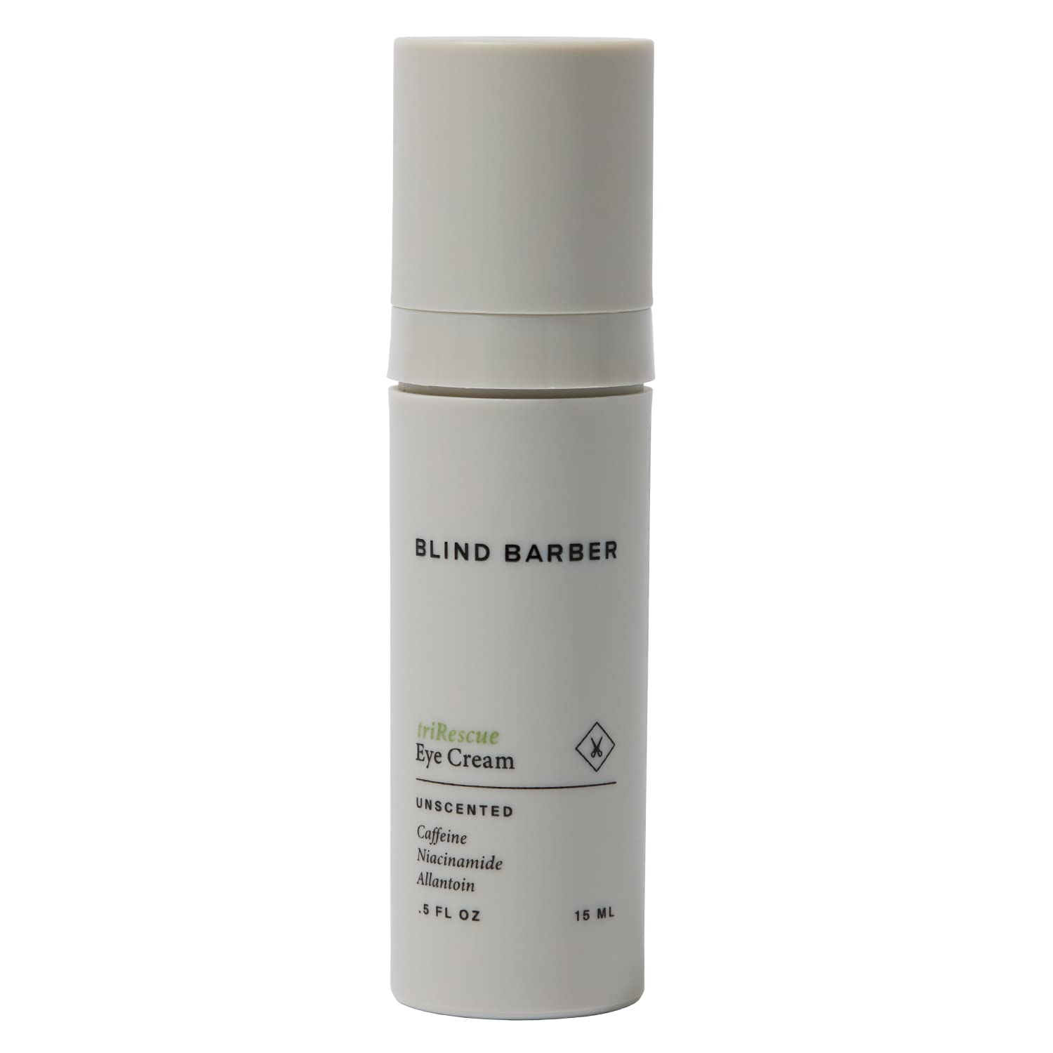 Blind Barber triRescue Eye Cream for Men – Caffeine, Niacinamide & Allantoin (0.5 oz)