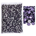BLINGINBOX Flatback Rhinestones Bulk – 14400pcs SS10 2.7–2.9mm Tanzanite Crystal Glass