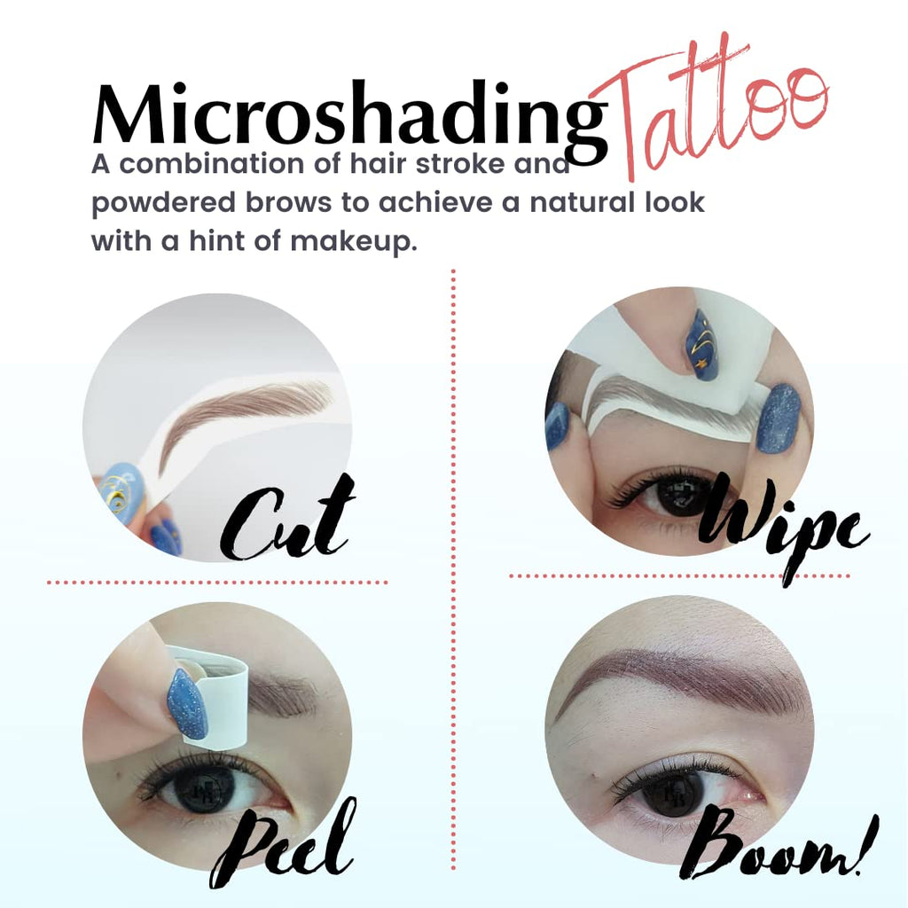 Bliss and Beyond USA | Microblading & Shading Brow Kit – Non-toxic, Vegan, Light Brown (Las Vegas)