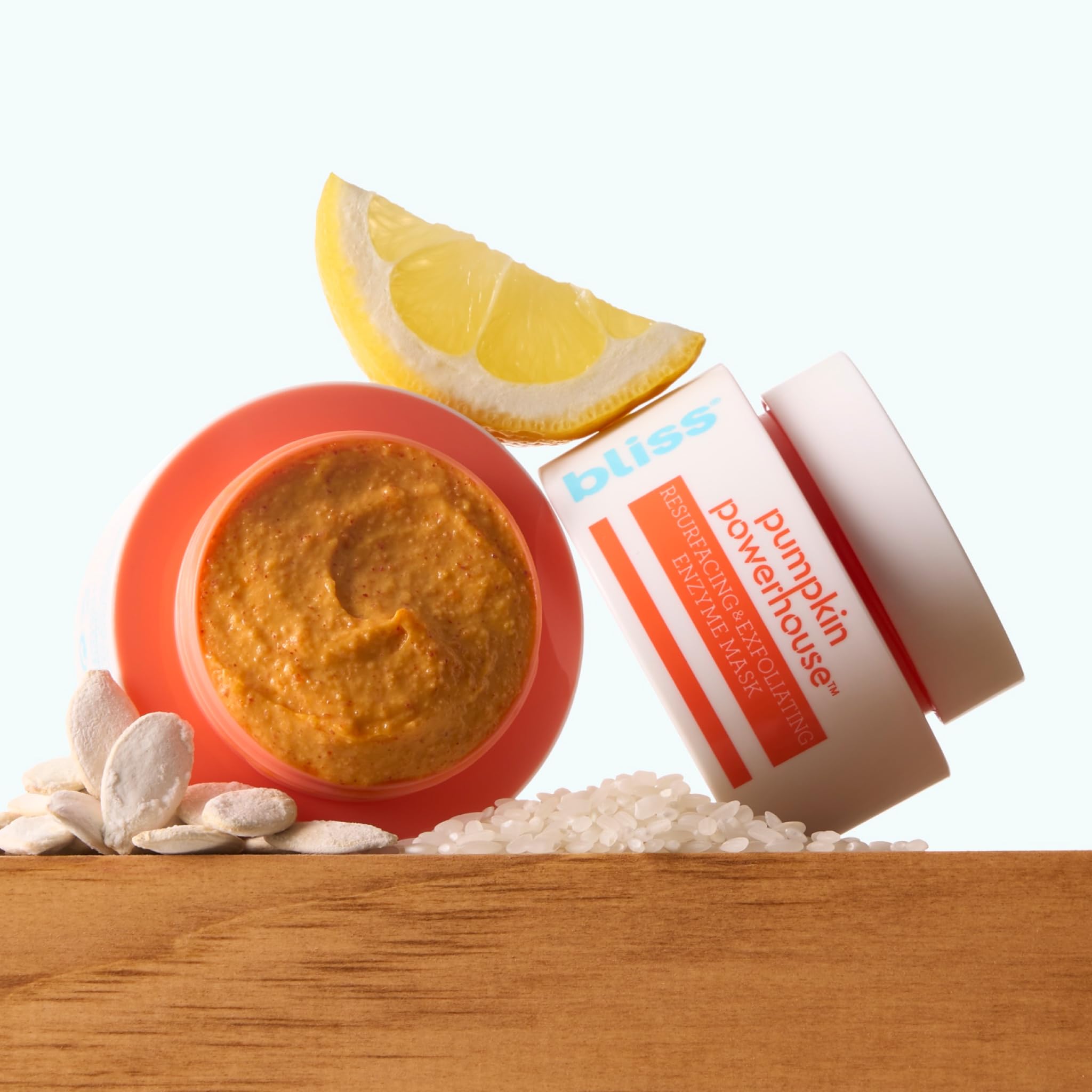 Bliss Pumpkin Powerhouse Mask — 10% AHA, Prebiotics & Hyaluronic Acid