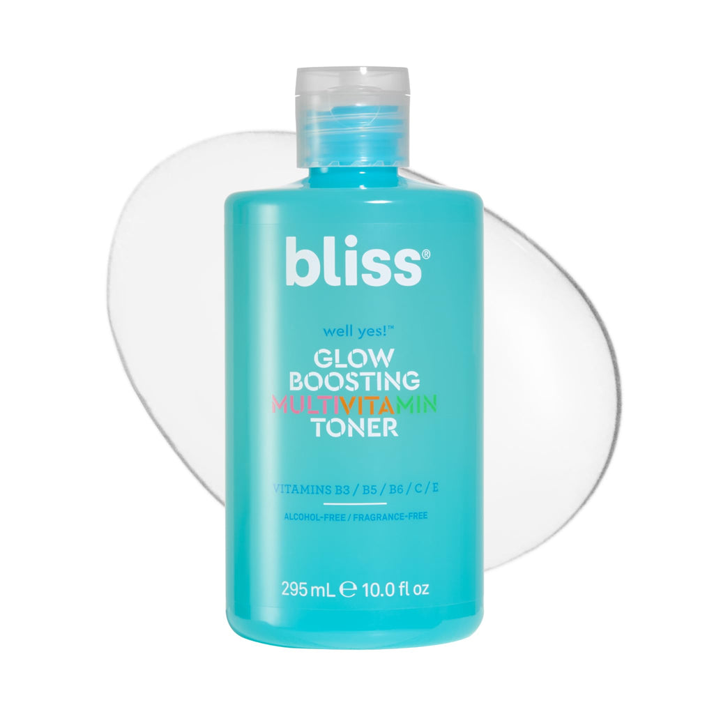 Bliss Well Yes Hydrating Toner with Vitamins B3, B5, B6, C & E – Alcohol-Free