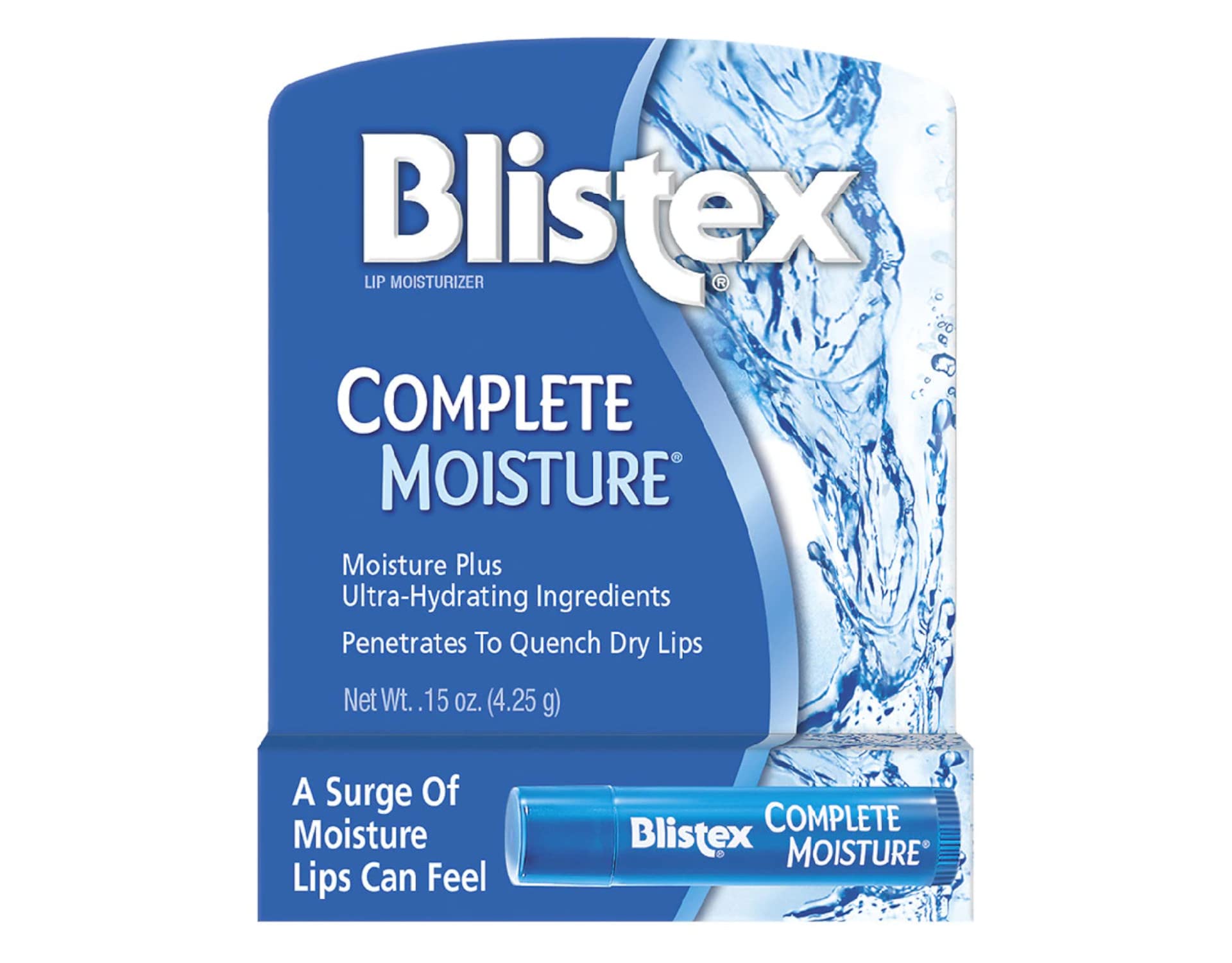 Blistex Complete Moisture Lip Balm – 0.15 oz Bundle of 12