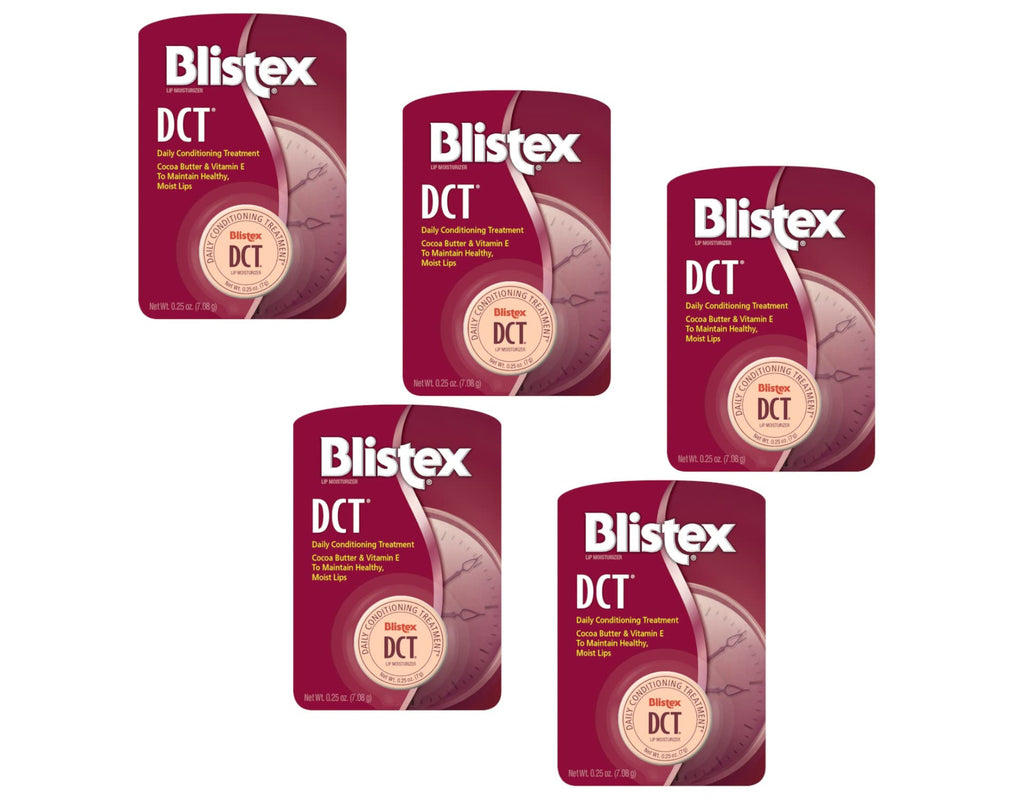 Blistex DCT Daily Conditioning Treatment – 0.25 oz Bundle of 5