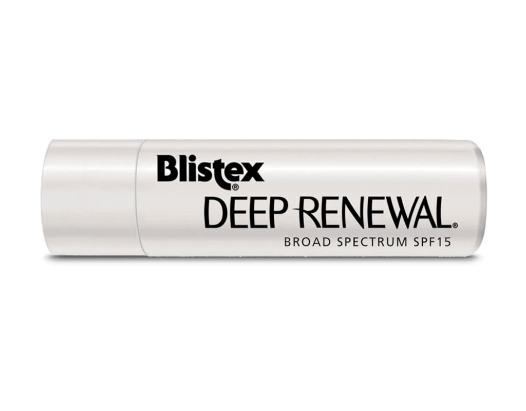 Blistex Deep Renewal Lip Protectant Sunscreen Balm SPF 15 — 0.13 oz (3.69 g) Value Pack of 12