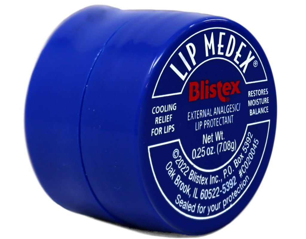 Blistex Lip Medex 0.25 oz – Pack of 24 | Quick Cooling Lip Relief