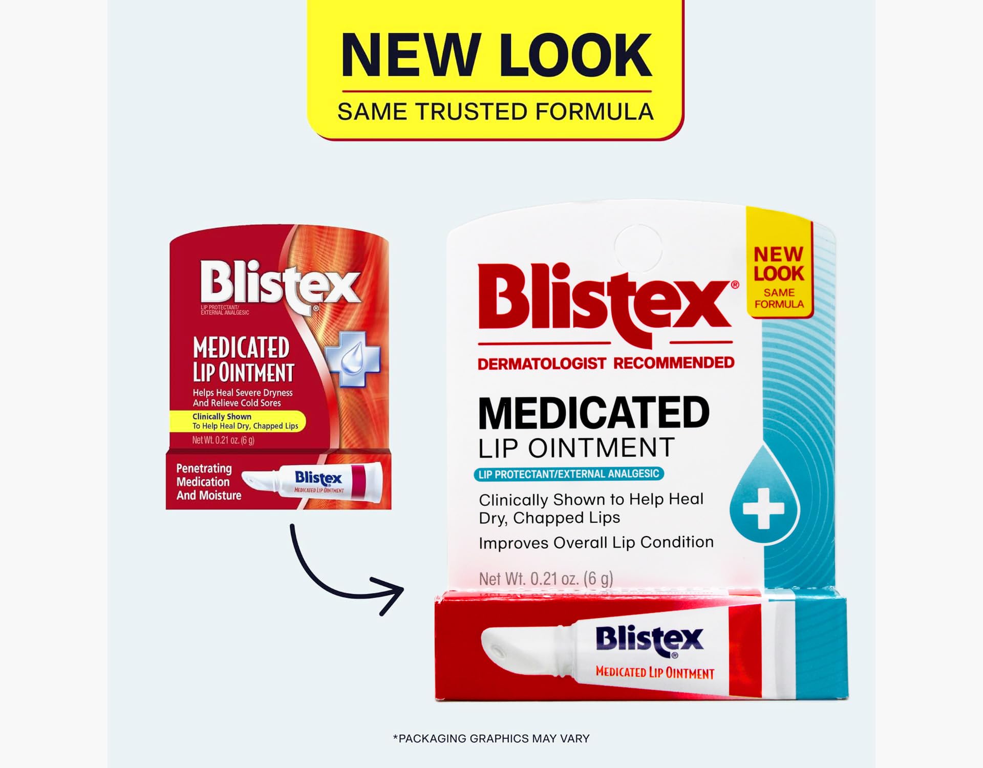 Blistex Medicated Lip Ointment 0.21 oz – Pack of 11 | Lip Care