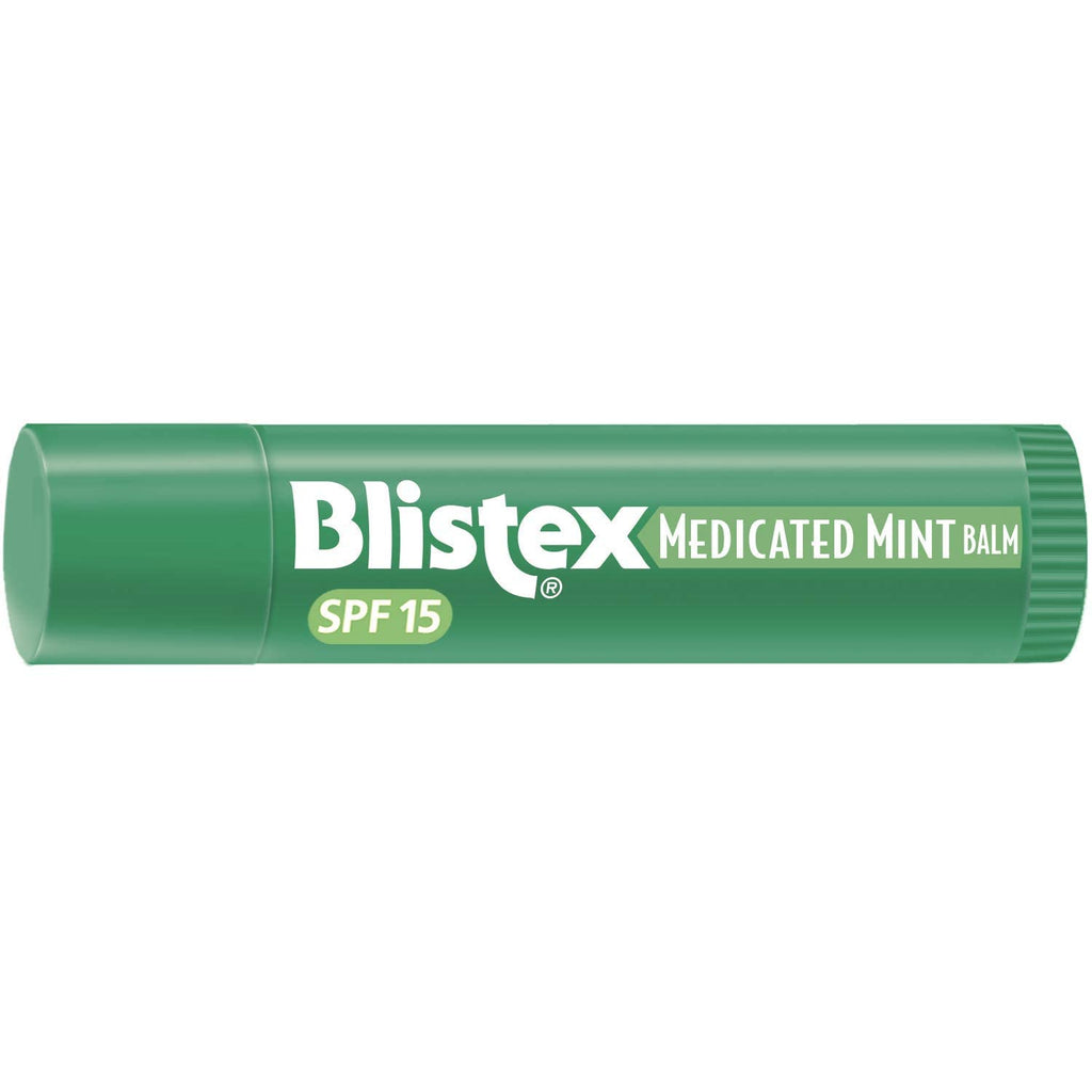 Blistex Medicated Mint Balm SPF 15 — Pack of 9