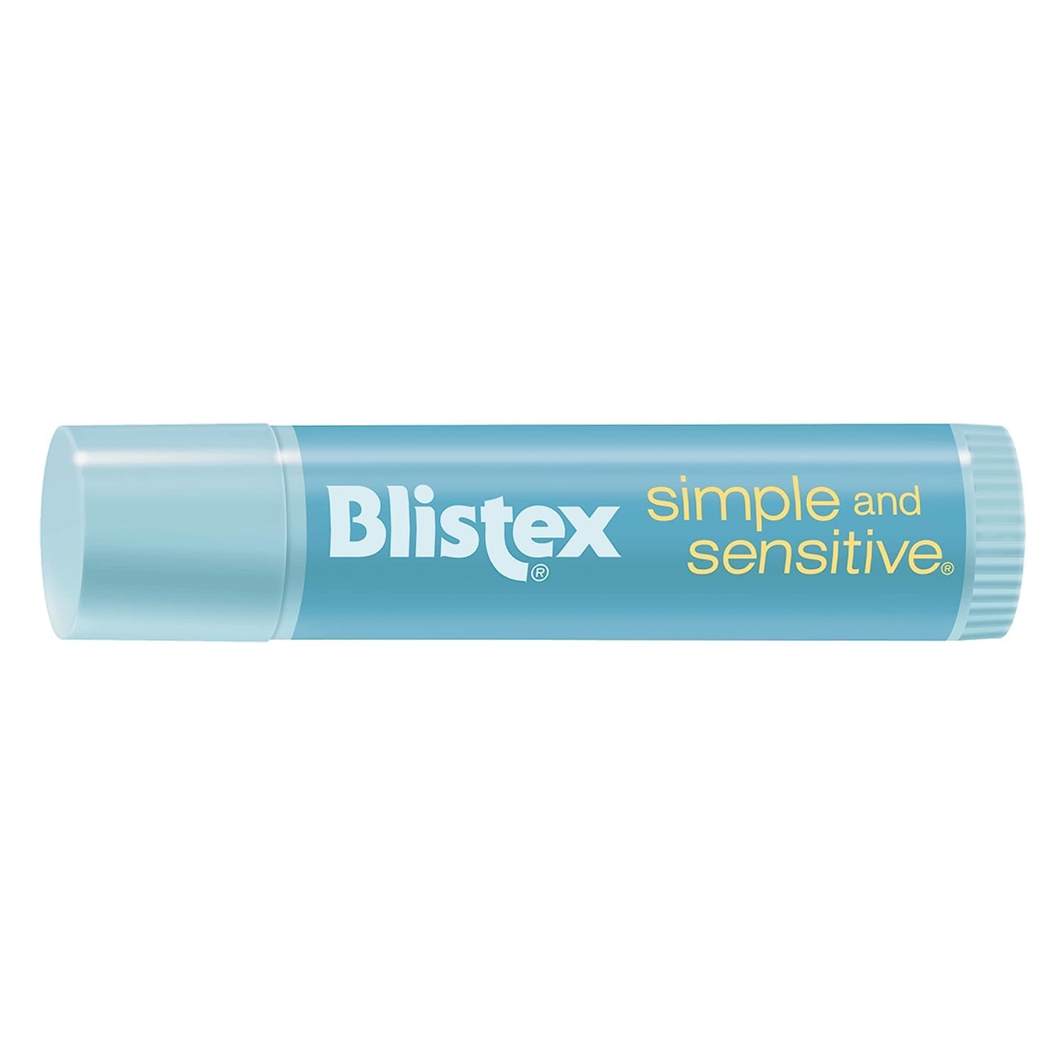 Blistex Simple and Sensitive Lip Moisturizer – Hypoallergenic, Cocoa & Shea Butter, 0.15 oz (12 Pack)