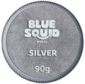 Blue Squid PRO Face Paint Metallic Silver 90g – Water-Based, Professional Grade