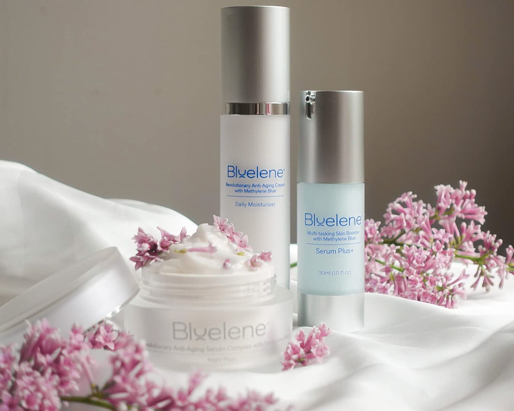 Bluelene Anti Aging Daily Moisturizer with Methylene Blue – Gentle for Sensitive Skin (50 ml / 1.7 fl oz)