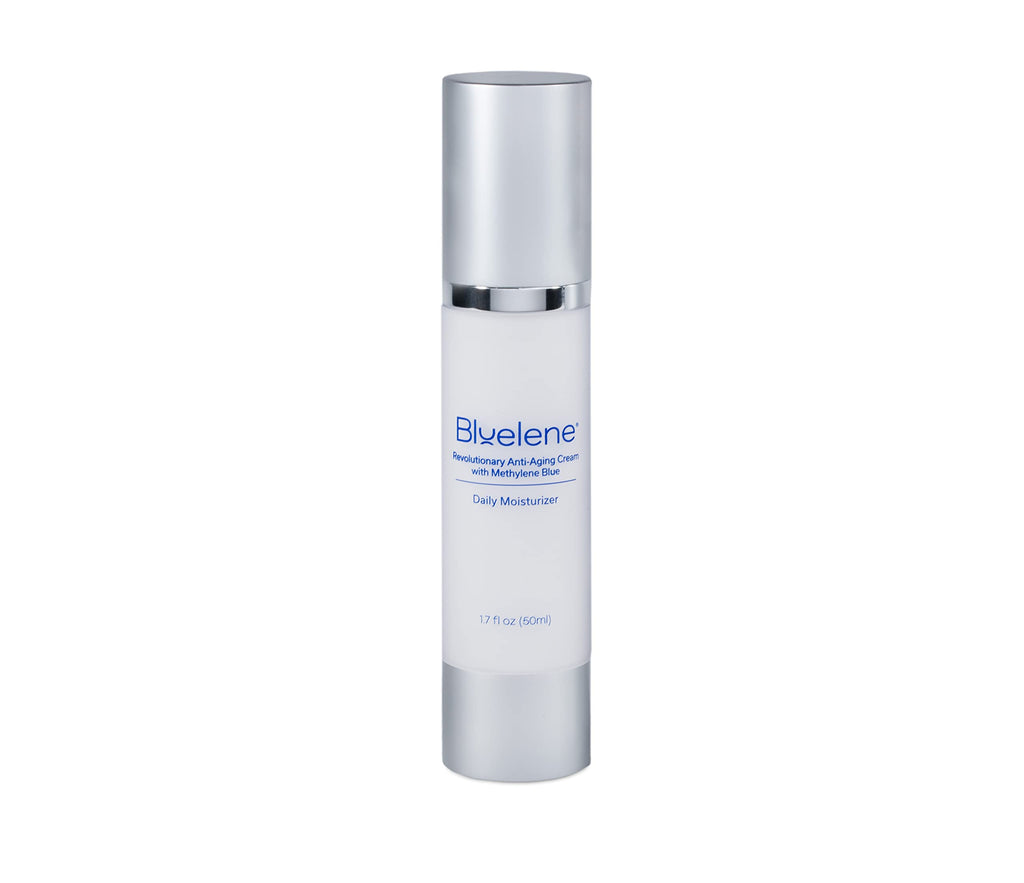 Bluelene Anti Aging Daily Moisturizer with Methylene Blue – Gentle for Sensitive Skin (50 ml / 1.7 fl oz)