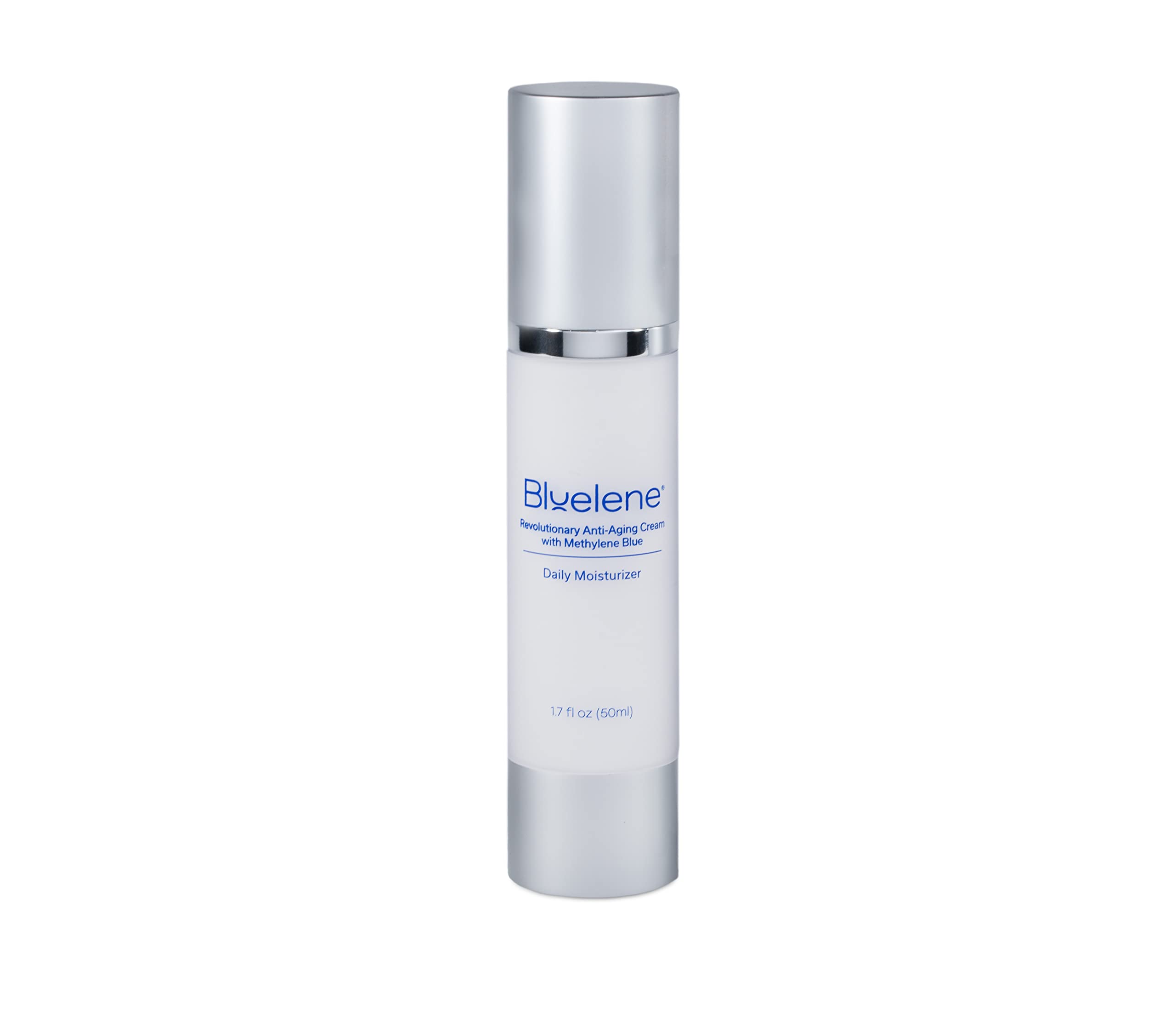 Bluelene Anti Aging Daily Moisturizer with Methylene Blue – Gentle for Sensitive Skin (50 ml / 1.7 fl oz)