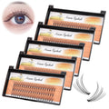 Bodermincer 60pcs Mixed Black Handmade False Eyelashes – 6–16mm, 10D–60D, 5 Packs (11mm)
