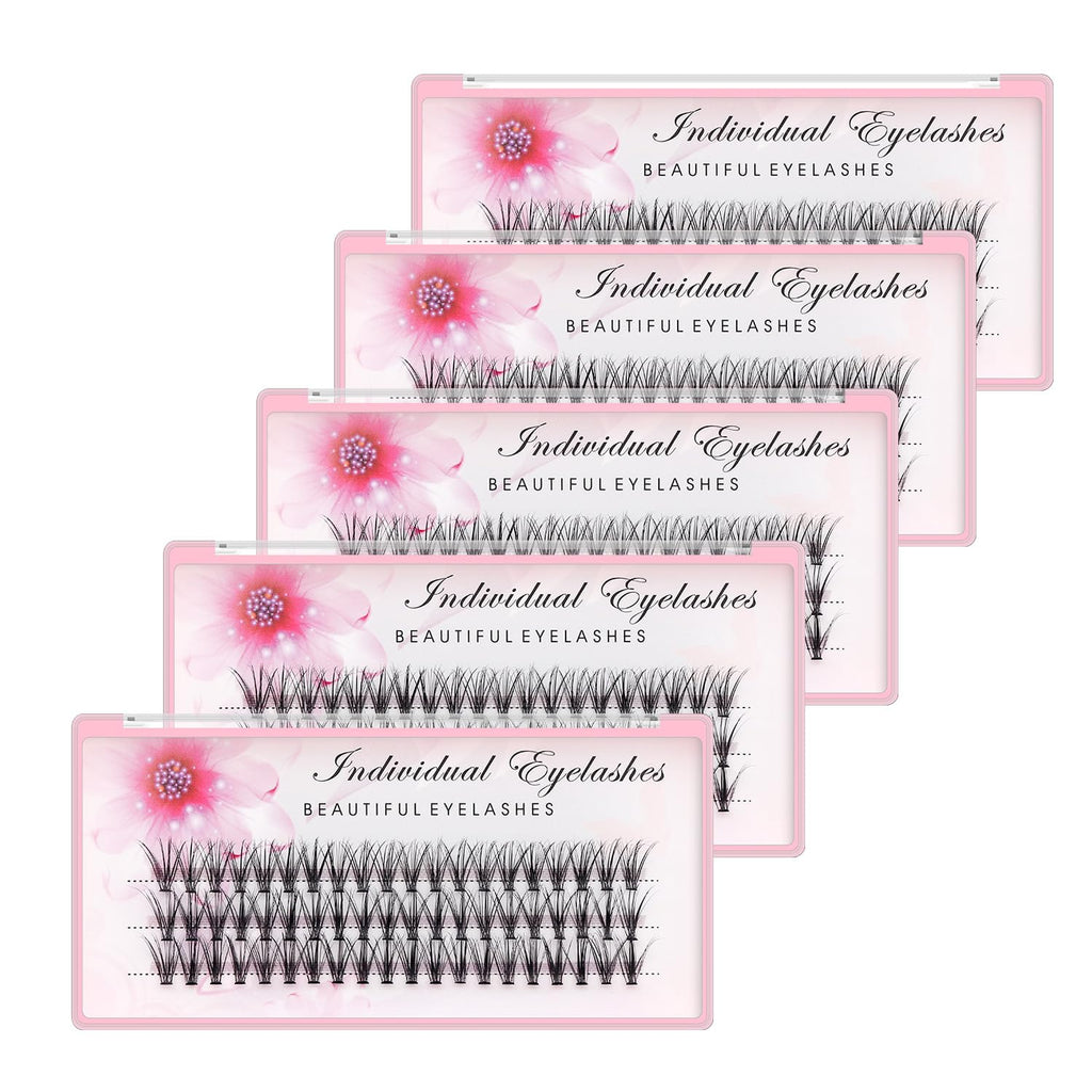 Bodermincer 20D False Eyelashes 0.07mm | Natural D Curl, 8–22mm | 5 Packs Bulk