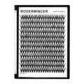 Bodermincer Black Cluster Lashes 240pcs – 20D/40D D Curl Kit