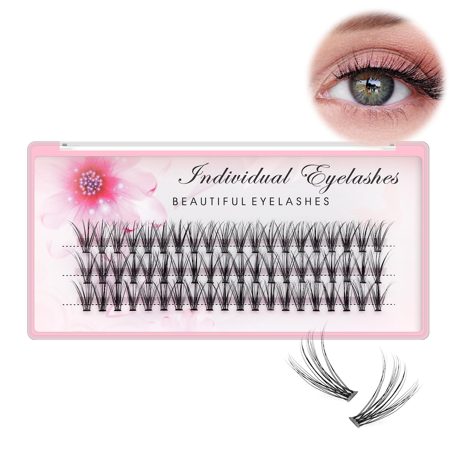 Bodermincer 20D False Eyelashes 0.07mm | Natural D Curl, 8–22mm | 5 Packs Bulk