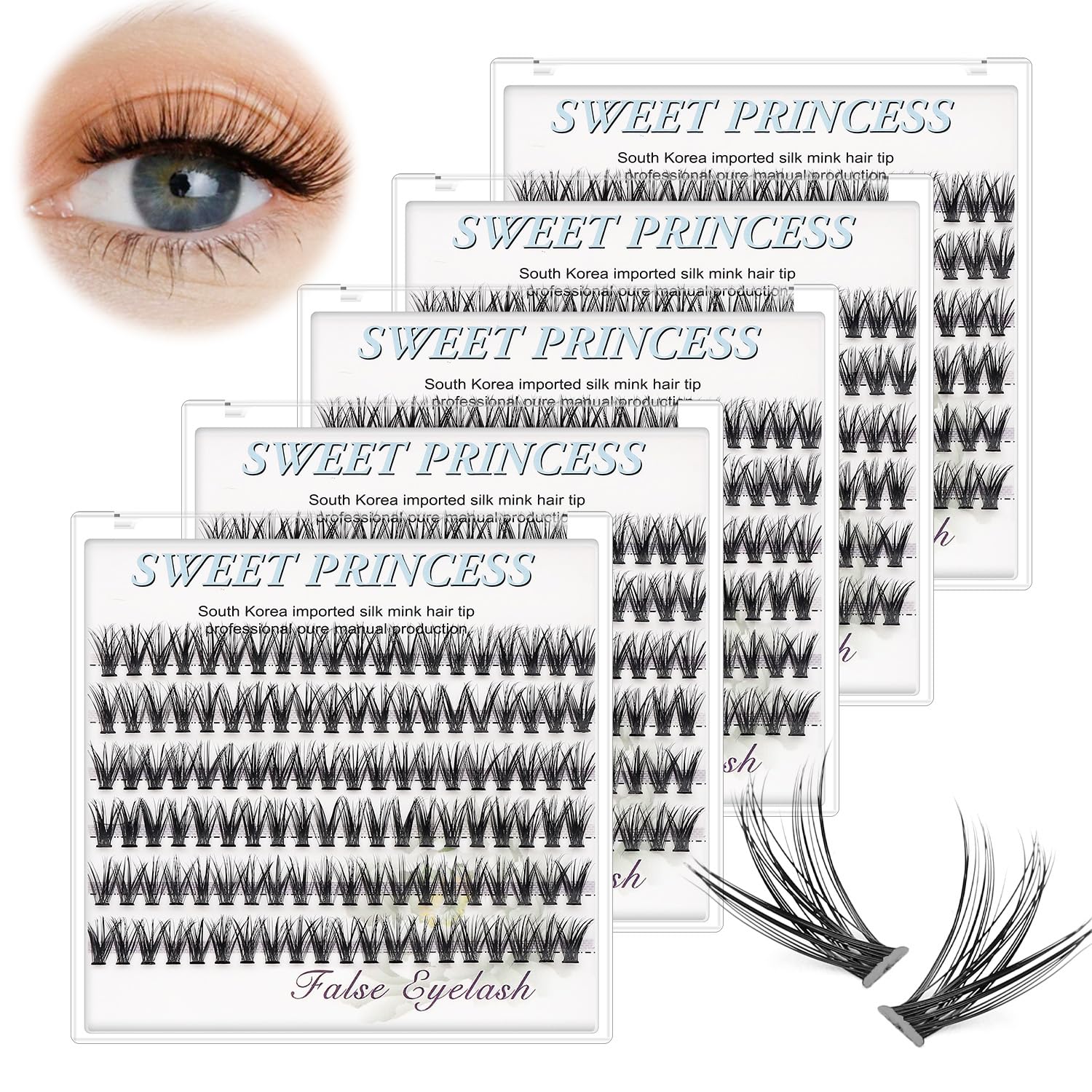 Bodermincer Bodemrincer 20 Root Thickness 0.07mm C Curl Lashes – 8-16mm Mix, 120pcs, 6 Rows